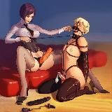 🦌 Cuckold loving femdom latex Куколд фемдом